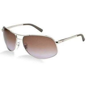 Ray-Ban Aviator Sunglasses W/Brown Gradient Lens